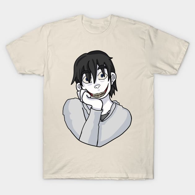 Jeff [The Killer] T-Shirt by Media By Moonlight